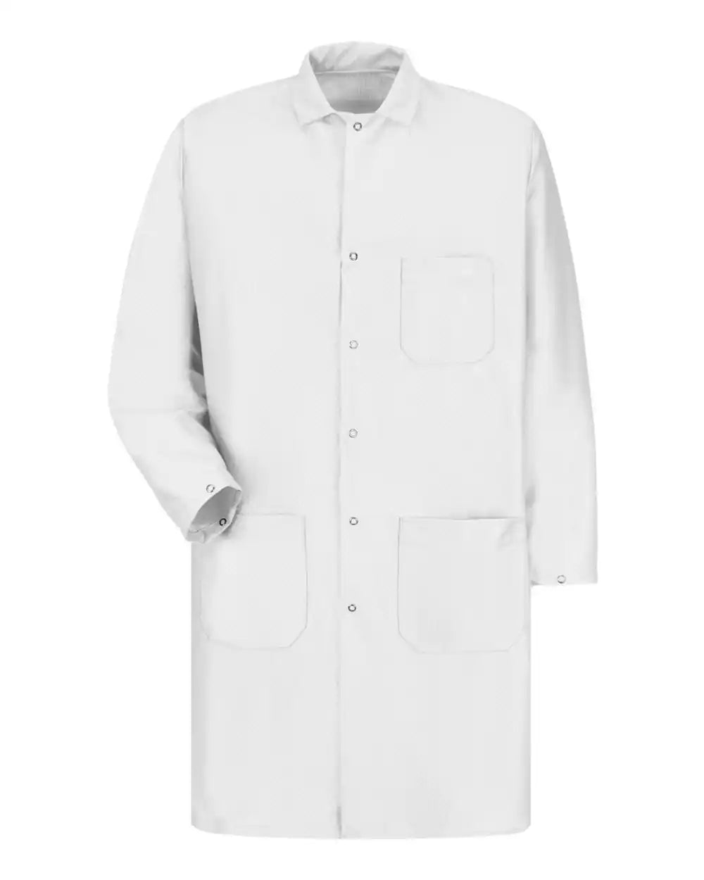 Red Kap Kk28 Esd/anti-stat Teach Coat - White - s