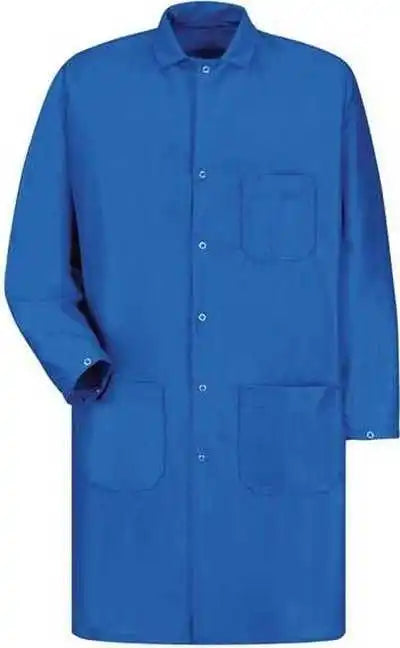 Red Kap Kk28 Esdanti Stat Teach Coat Electric Blue