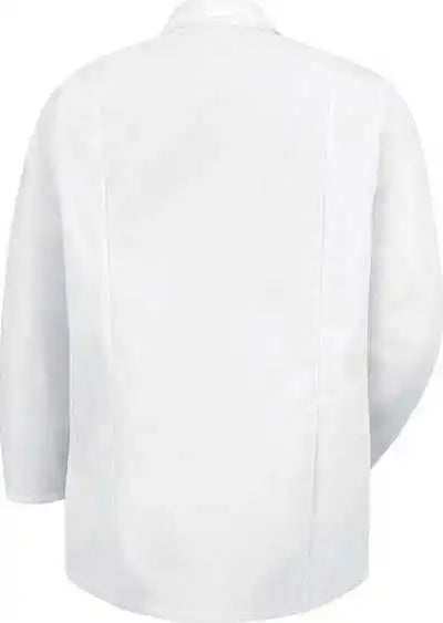 Red Kap Kp11 Lapel Counter Coat White