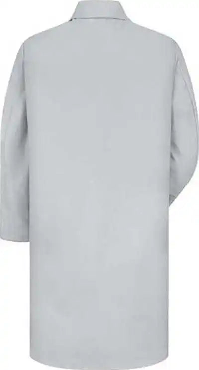 Red Kap Kp14 Button Front Lab Coat Gy Gray