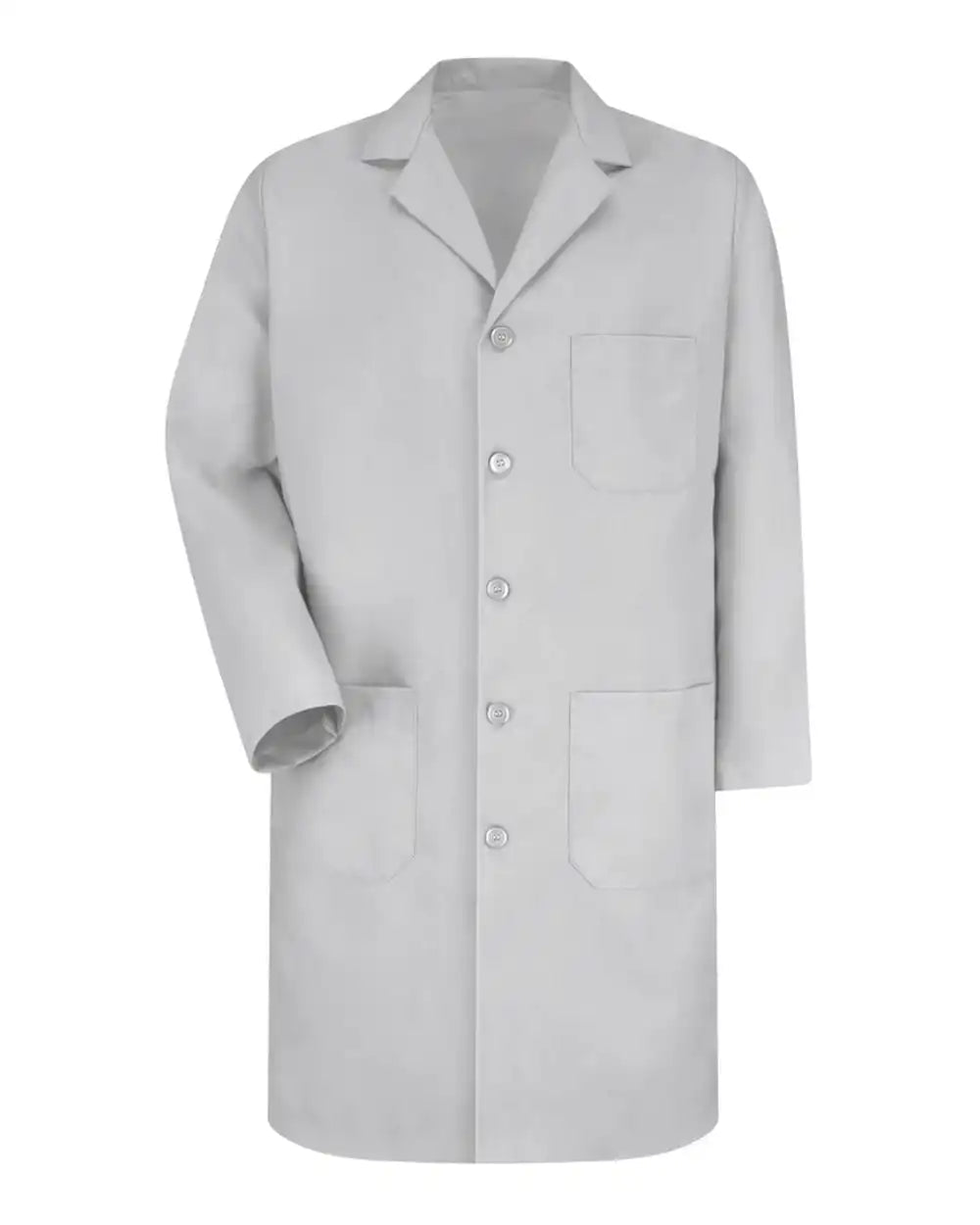 Red Kap Kp14 Button Front Lab Coat - Gy-grey - Gy-grey / 38