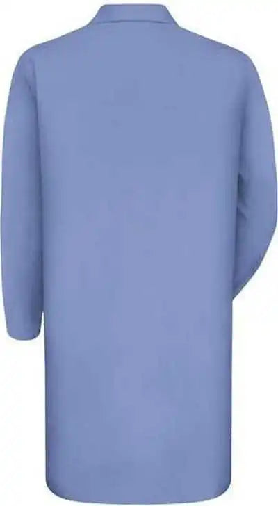 Red Kap Kp18 Gripper Front Lab Coat Light Blue