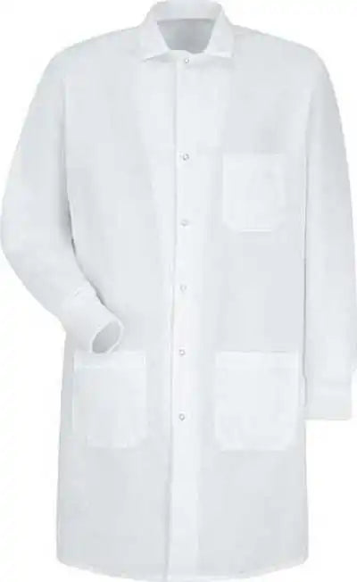 Red Kap Kp70 Unisex Specialized Cuffed Lab Coat White