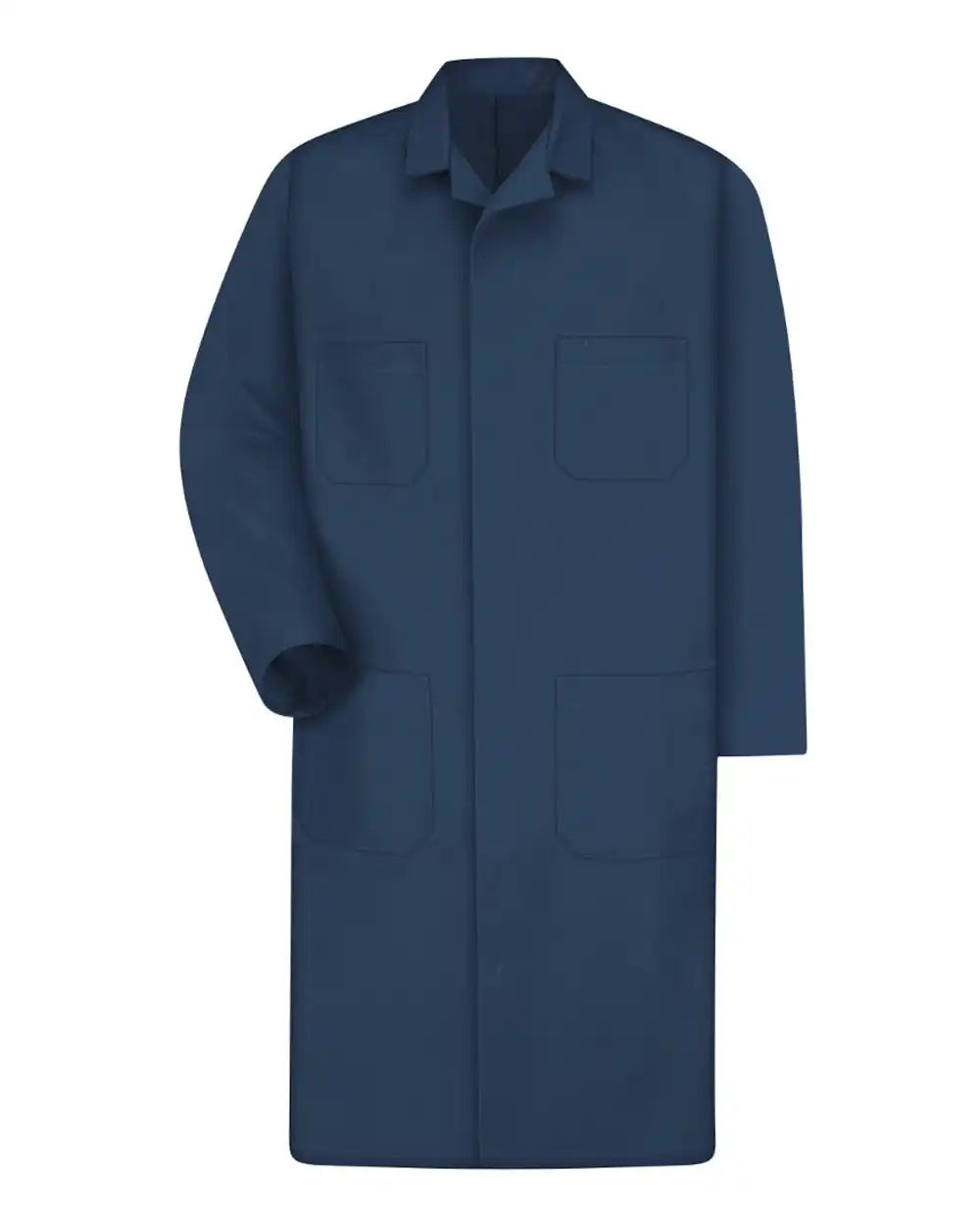 Red Kap Kt30ext Shop Coat Extended Sizes - Navy - 56