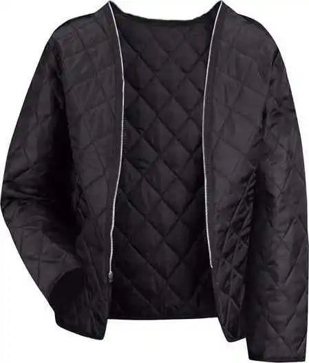Red Kap Ln30l Zip-in/zip-out Liner Long Sizes - Black
