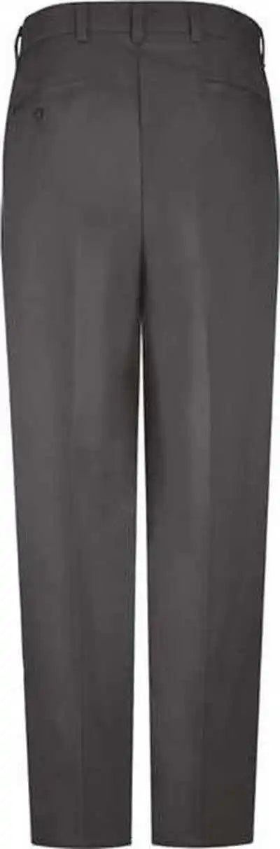 Red Kap Pc20 Wrinkle Resistant Cotton Work Pants Charcoal Unhemmed