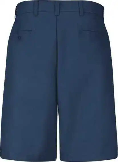 Red Kap Pc26 Cotton Casual Plain Front Shorts Navy