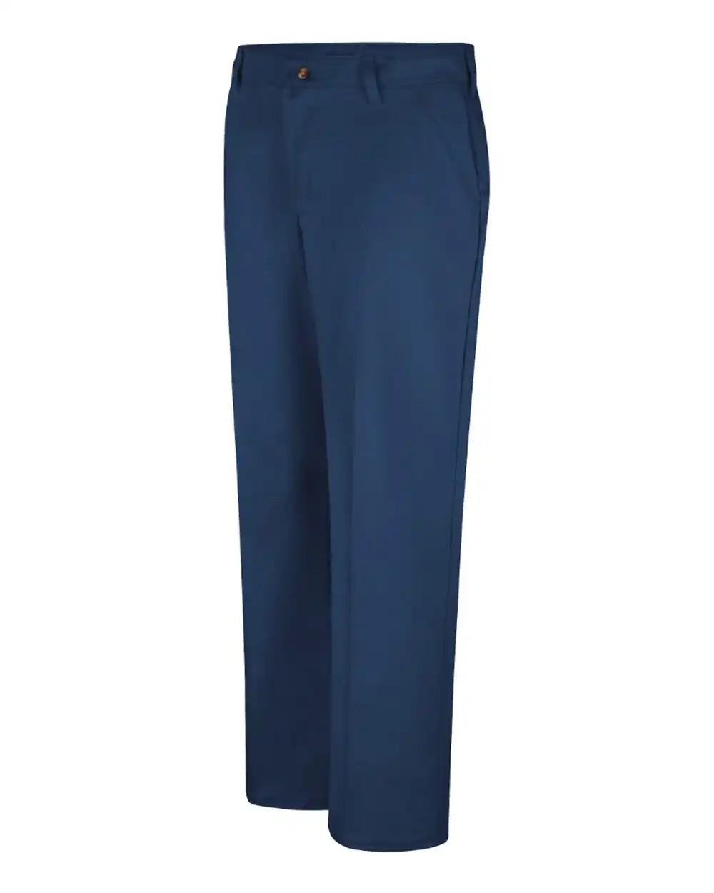 Red Kap Pc45 Women’s Plain Front Cotton Pants - Navy - Unhemmed - 4