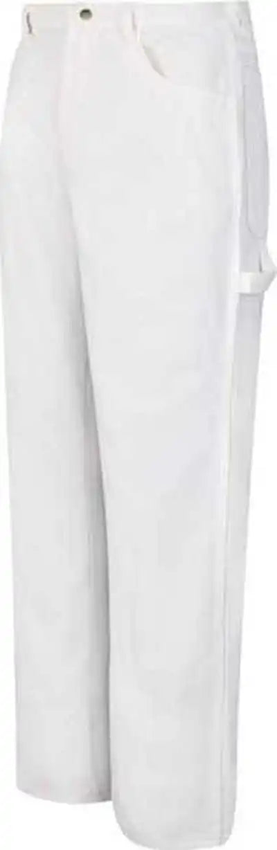 Red Kap Pc80 Painter Dungaree White Unhemmed