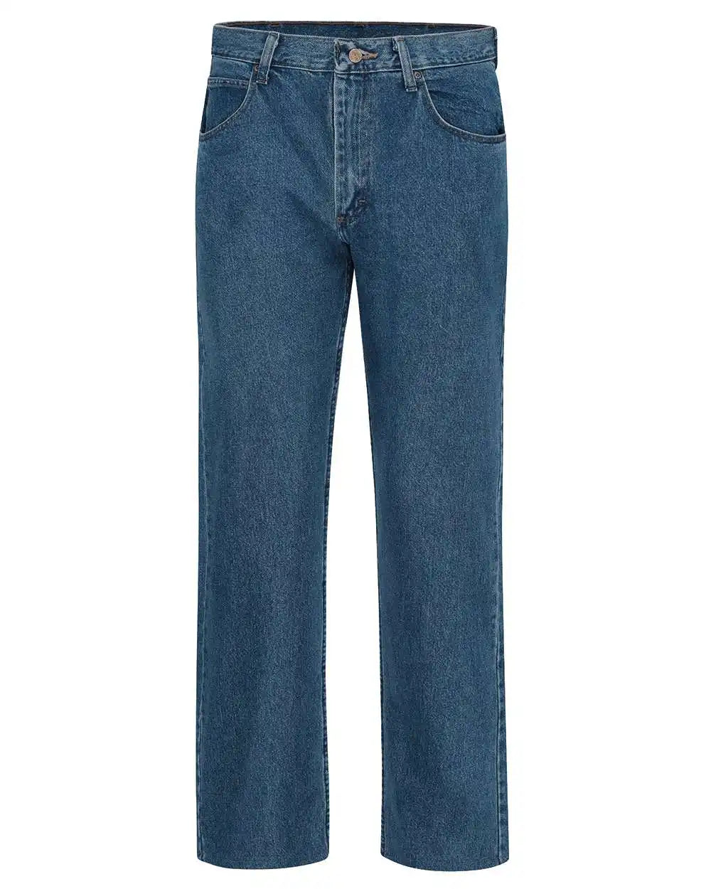 Red Kap Pd60 Authentic Jeans - Stonewash - Unhemmed - 30w