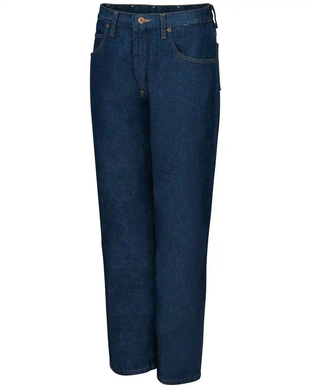 Red Kap Pd60odd Relaxed Fit Jean Odd Waist Sizes - Prewashed Indigo - 34i - 29w