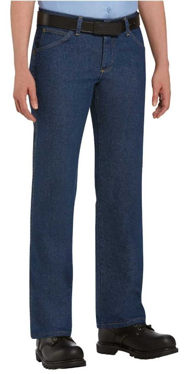 Red Kap PD63 Women's Straight Fit Jeans - Prewashed Indigo - 24I - HIT a Double - 1