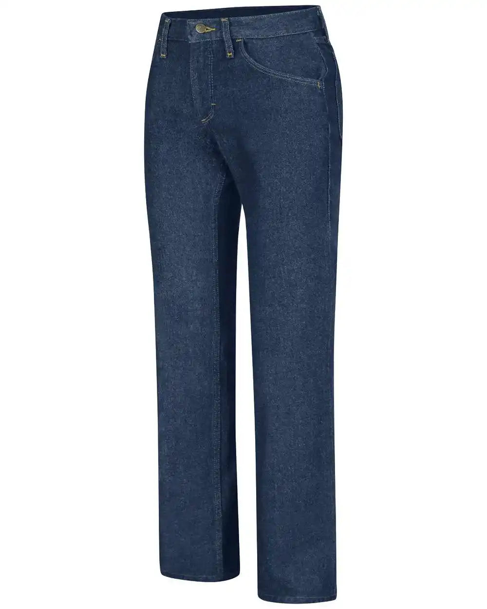 Red Kap Pd63 Women’s Straight Fit Jeans - Prewashed Indigo - 26i - 10