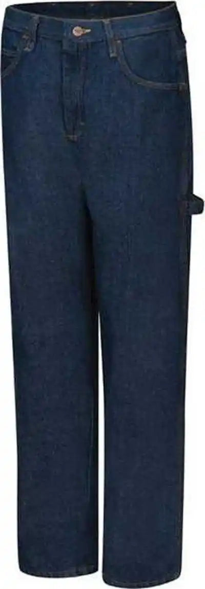 Red Kap Pd80 Loose Fit Dungaree Prewashed Indigo Unhemmed