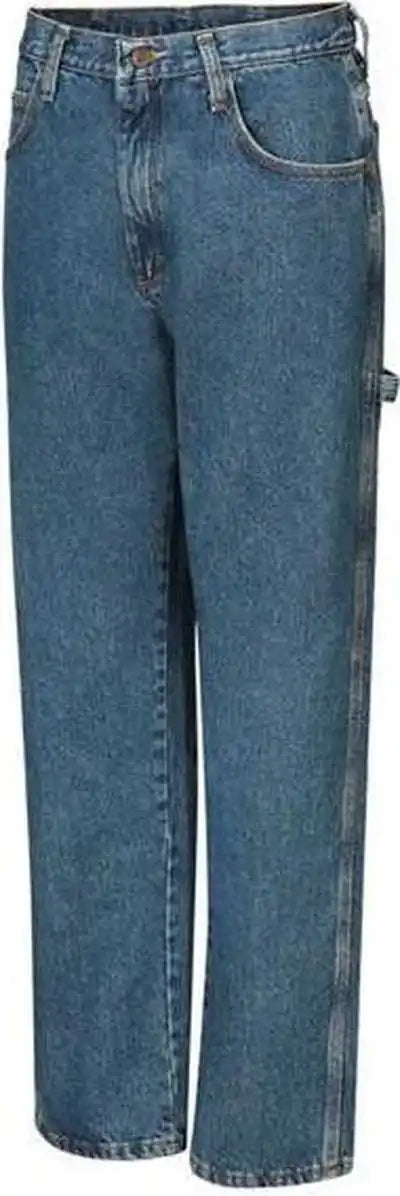 Red Kap Pd80 Loose Fit Dungaree Stonewash 37u