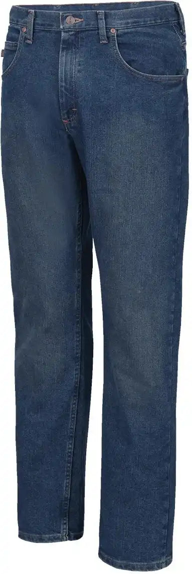 Red Kap Pd90 Dura-kap Flex Work Jeans - Medium Wash - 34i - 32w