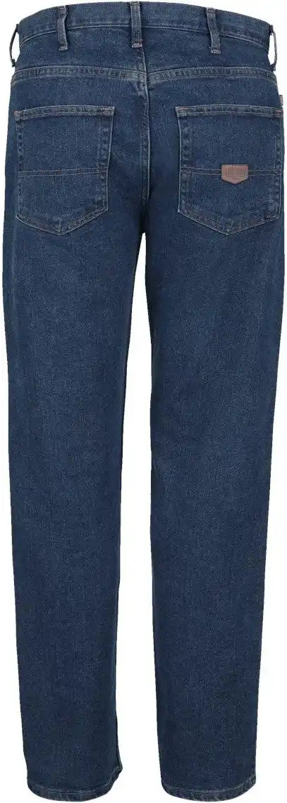 Red Kap Pd90 Dura-kap Flex Work Jeans - Medium Wash - 34i - 32w