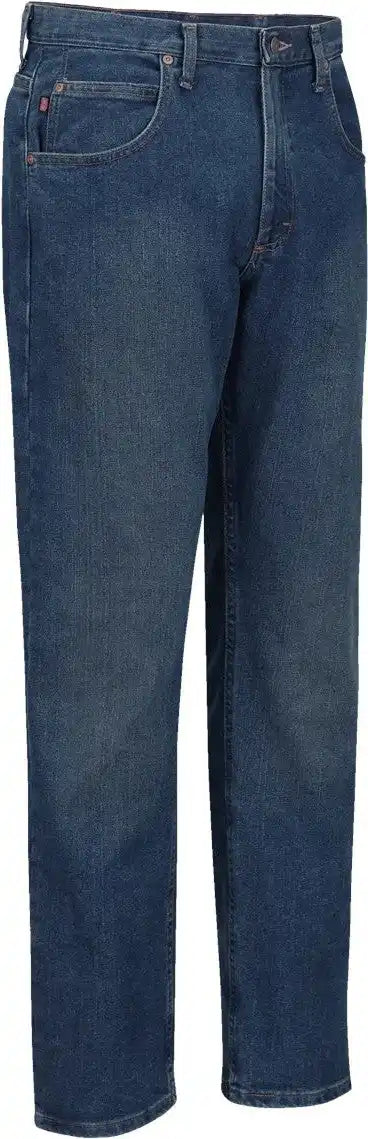Red Kap Pd90 Dura-kap Flex Work Jeans - Medium Wash - 34i