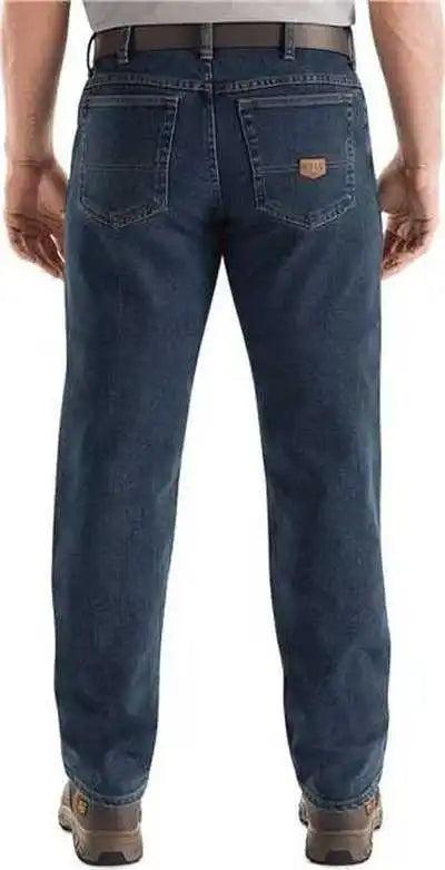 Red Kap Pd90 Dura Flex Work Jeans Medium Wash 34i