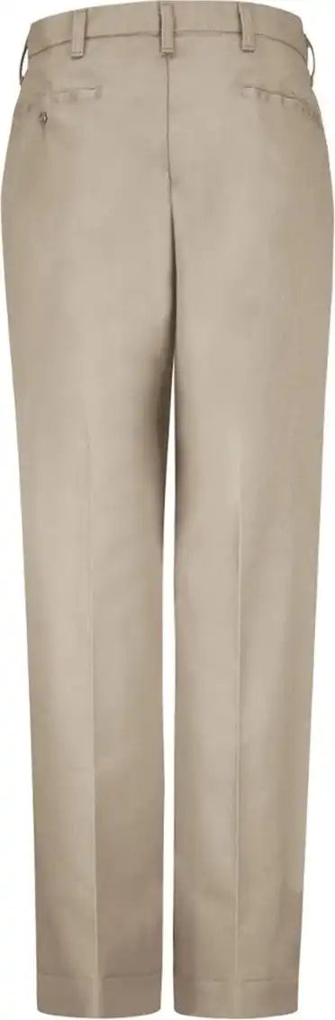 Red Kap Pt10odd Red-e-prest® Work Pants - Odd Sizes - Tan - Unhemmed - 29w