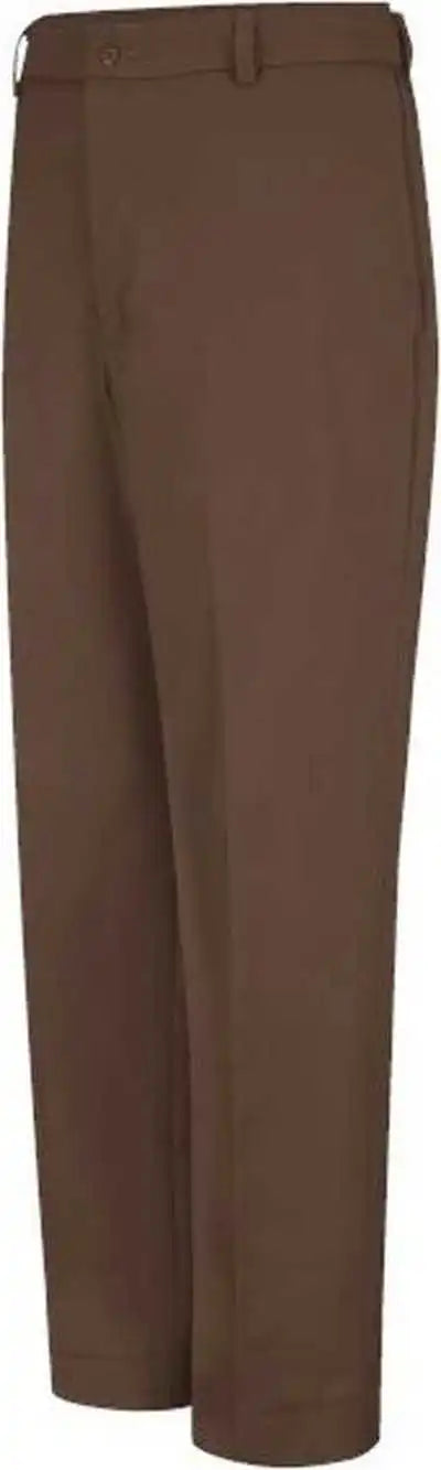 Red Kap Pt20odd Dura-kap Industrial Pants Odd Waist Sizes - Brown - Unhemmed