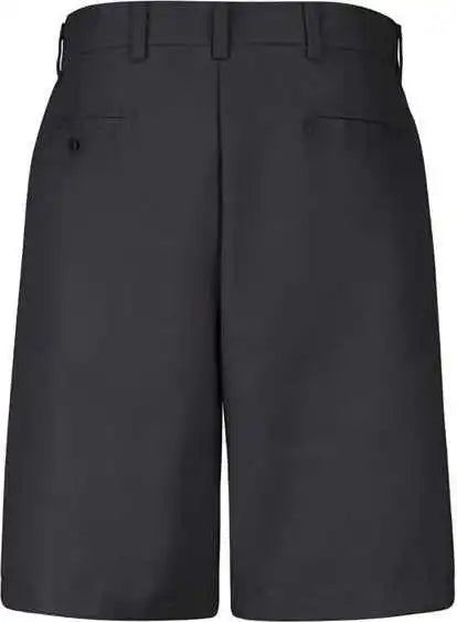 Red Kap Pt26 Plain Front Shorts Black