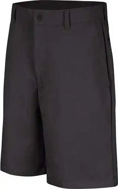 Red Kap Pt26 Plain Front Shorts Black
