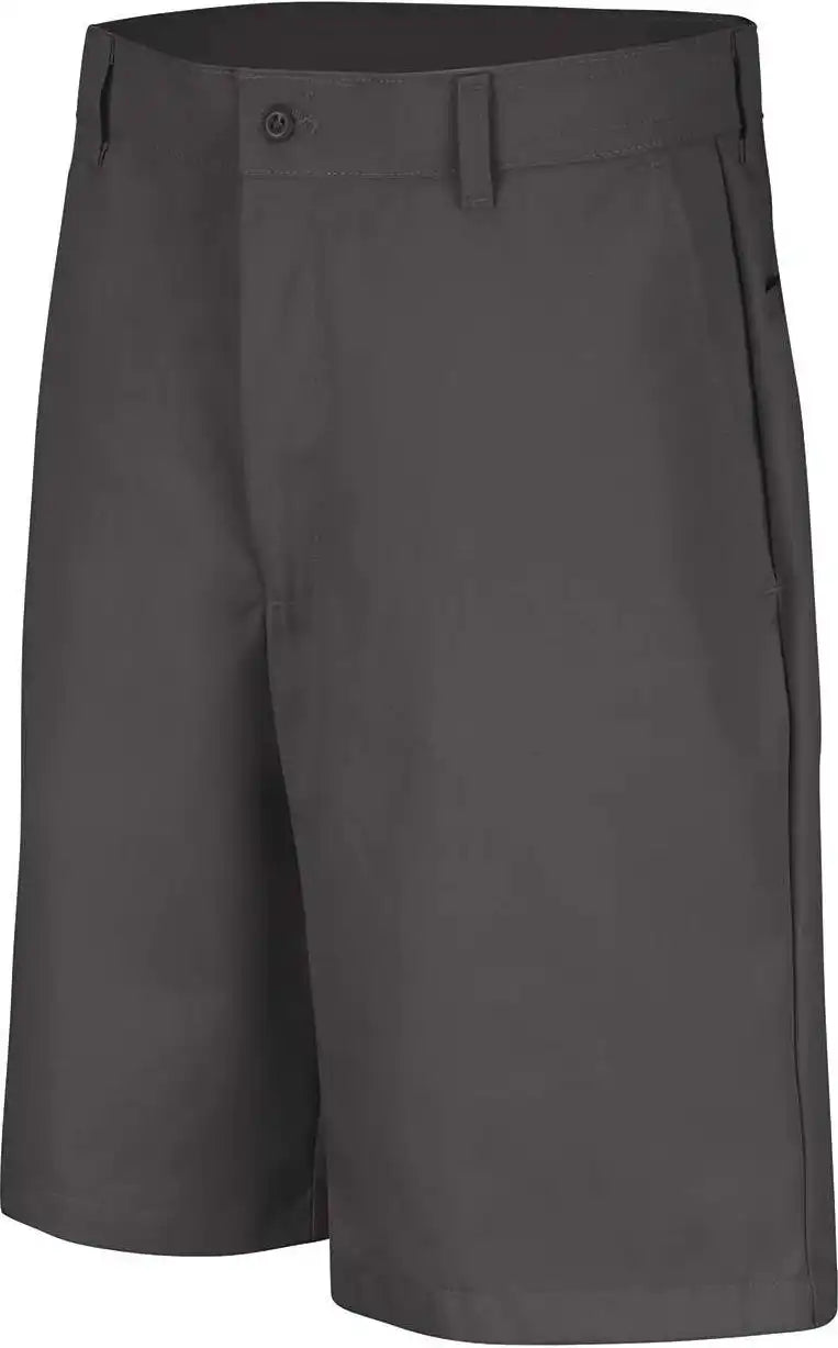 Red Kap Pt26 Plain Front Shorts Charcoal