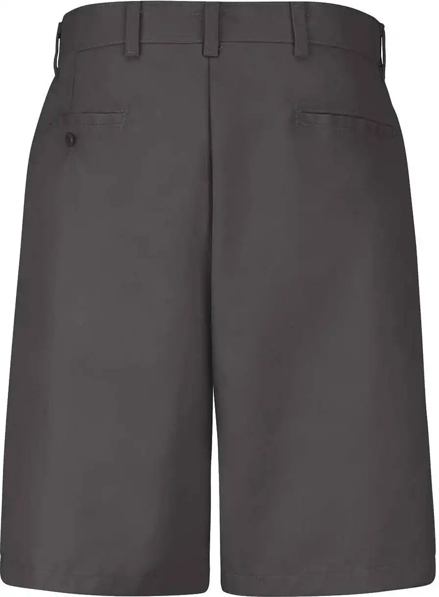 Red Kap Pt26 Plain Front Shorts Charcoal