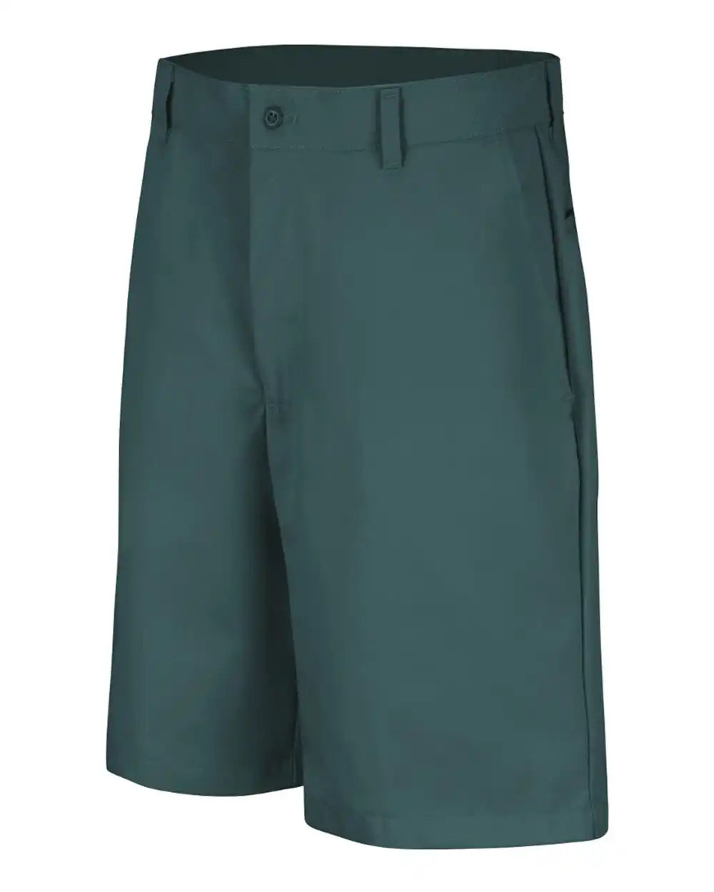 Red Kap Pt26odd Plain Front Shorts - Odd Sizes - Spruce Green - 29w
