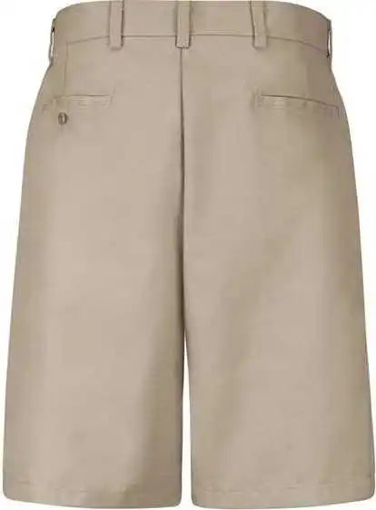 Red Kap Pt26odd Plain Front Shorts Odd Sizes Tan