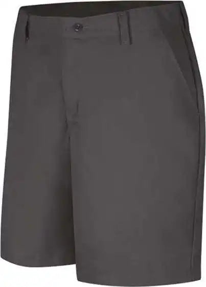 Red Kap Pt27 Women’s Plain Front Shorts 8 Inch Inseam - Charcoal