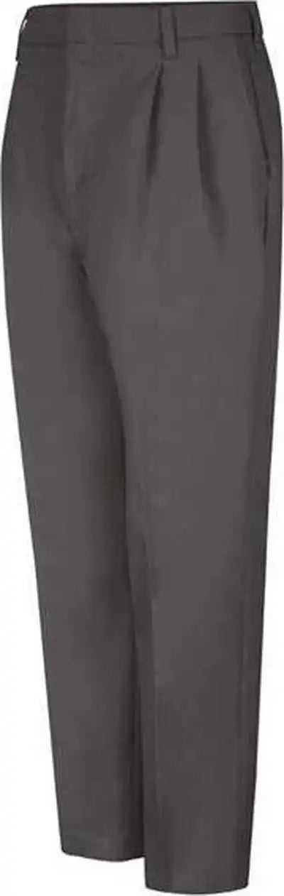 Red Kap Pt38 Pleated Twill Slacks - Charcoal - 30i