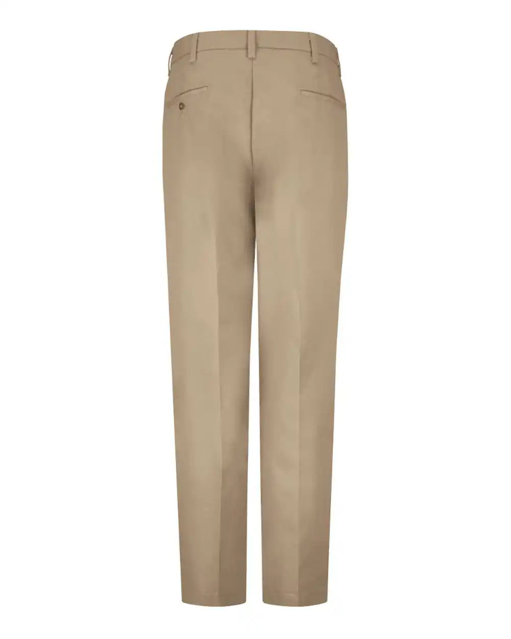 Red Kap Pt38 Pleated Twill Slacks - Khaki - Unhemmed - 30