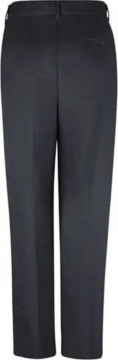 Red Kap Pt39 Women’s Pleated Twill Slacks - Black