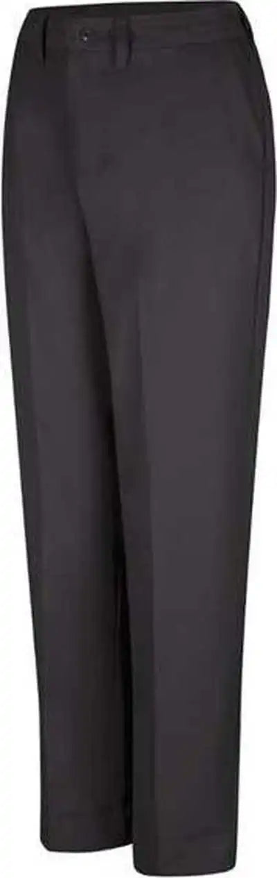 Red Kap Pt61ext Women’s Elastic Insert Work Pants - Extended Sizes - Black - Unhemmed - Ladies 24