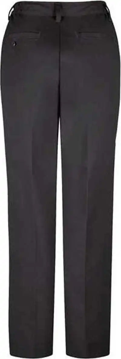 Red Kap Pt61ext Women’s Elastic Insert Work Pants - Extended Sizes - Black - Unhemmed - Ladies 24