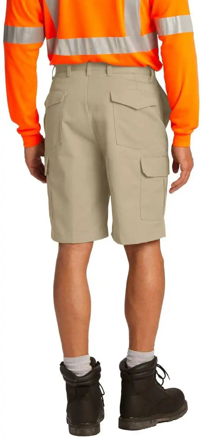 Red Kap Pt66 Industrial Cargo Short - Khaki