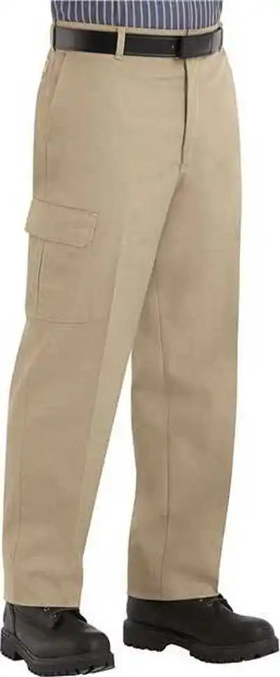 Red Kap Pt88ext Industrial Cargo Pants Extended Sizes - Khaki - 30i - 50w