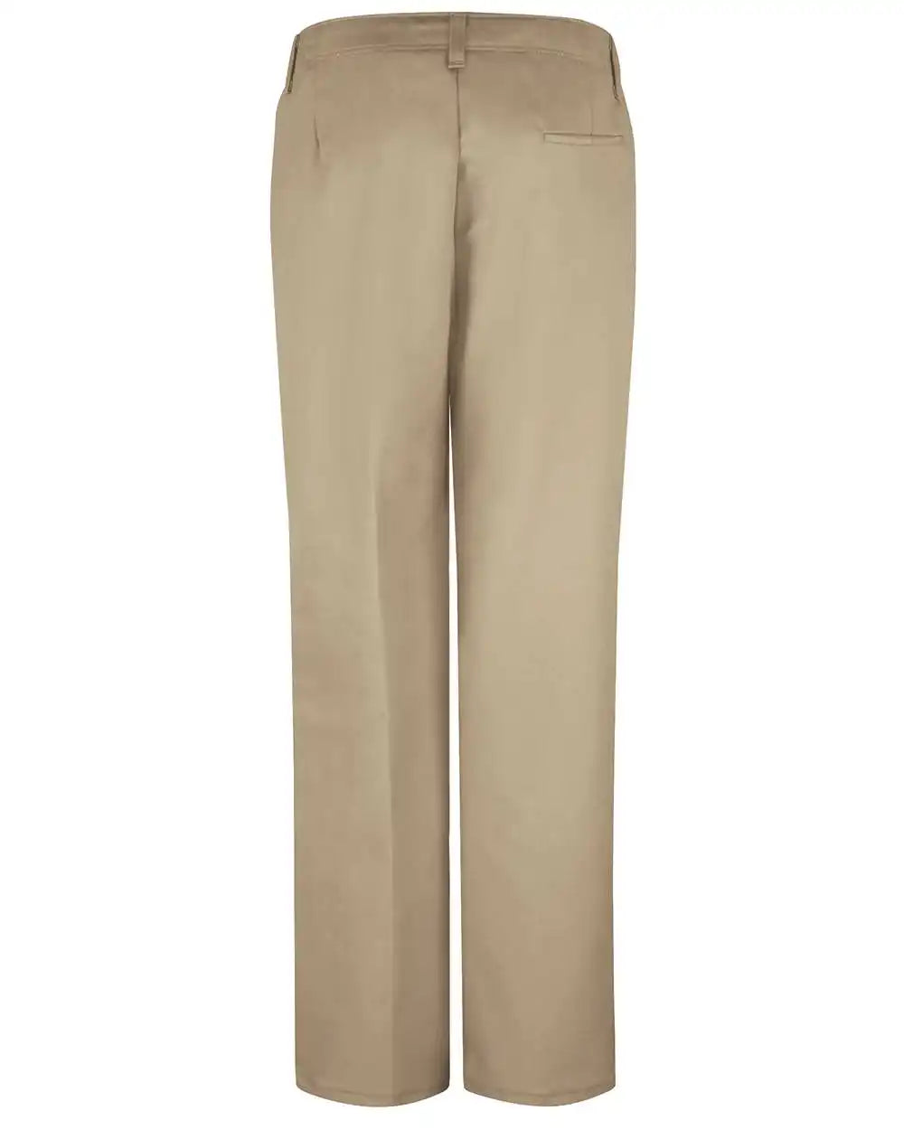 Red Kap Pz33 Women’s Work n Motion Pants - Khaki - Unhemmed - 2