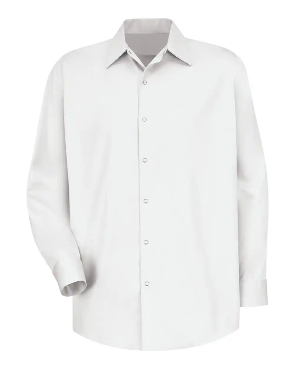 Red Kap Sc16 Long Sleeve Specialized Cotton Work Shirt - White - s