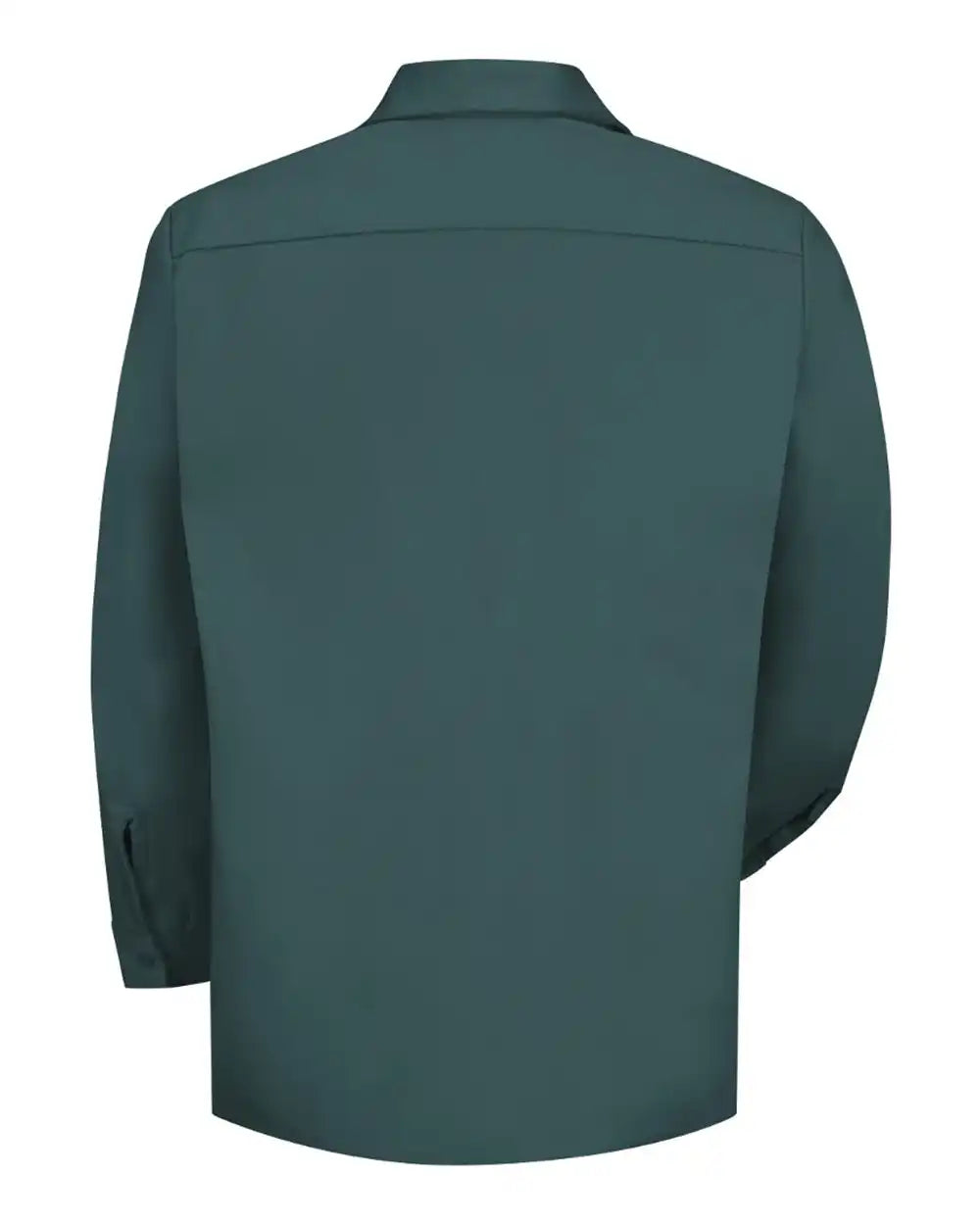 Red Kap Sc30 Cotton Long Sleeve Uniform Shirt - Spruce Green - s