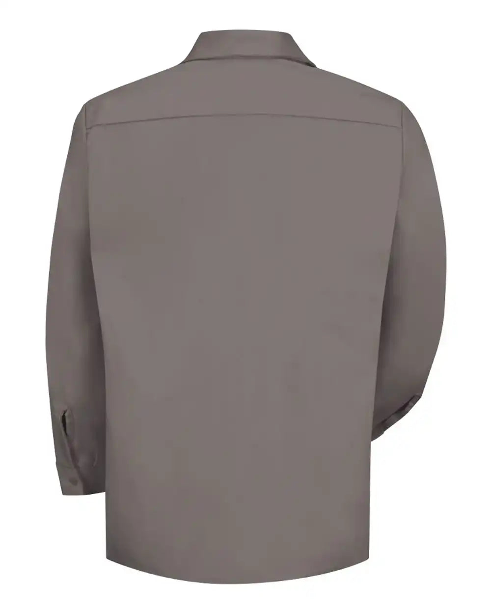 Red Kap Sc30t Cotton Long Sleeve Uniform Shirt - Tall Sizes - Graphite Grey - m