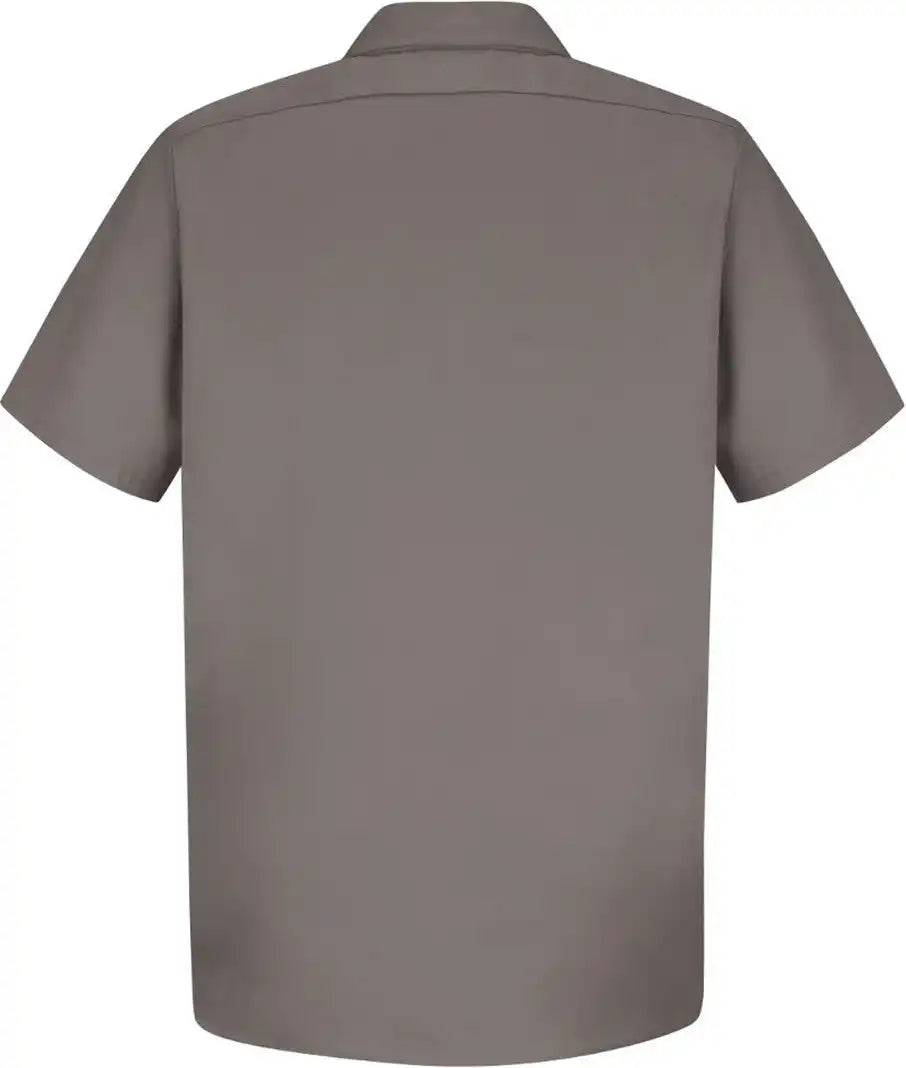Red Kap Sc40 Cotton Short Sleeve Uniform Shirt - Graphite - s