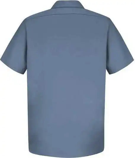 Red Kap Sc40 Cotton Short Sleeve Uniform Shirt - Postman Blue