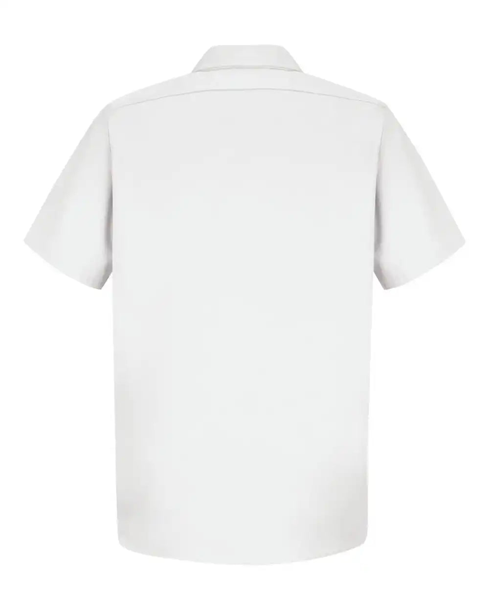 Red Kap Sc40 Cotton Short Sleeve Uniform Shirt - White - s