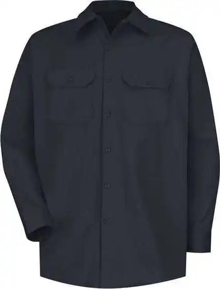 Red Kap Sc70 Deluxe Heavyweight Cotton Shirt Dark Navy
