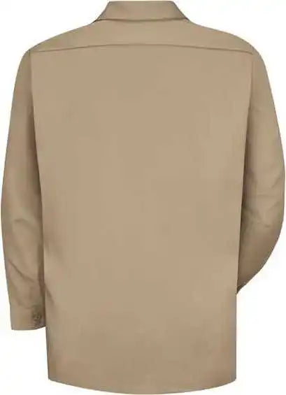 Red Kap Sc70 Deluxe Heavyweight Cotton Shirt - Khaki