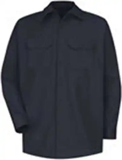 Red Kap Sc70l Deluxe Heavyweight Cotton Shirt Long Sizes - Dark Navy