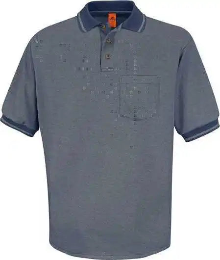 Red Kap Sk52 Performance Knit Twill Shirt - Mg-moss Green Navy